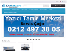 Tablet Screenshot of datasan.com